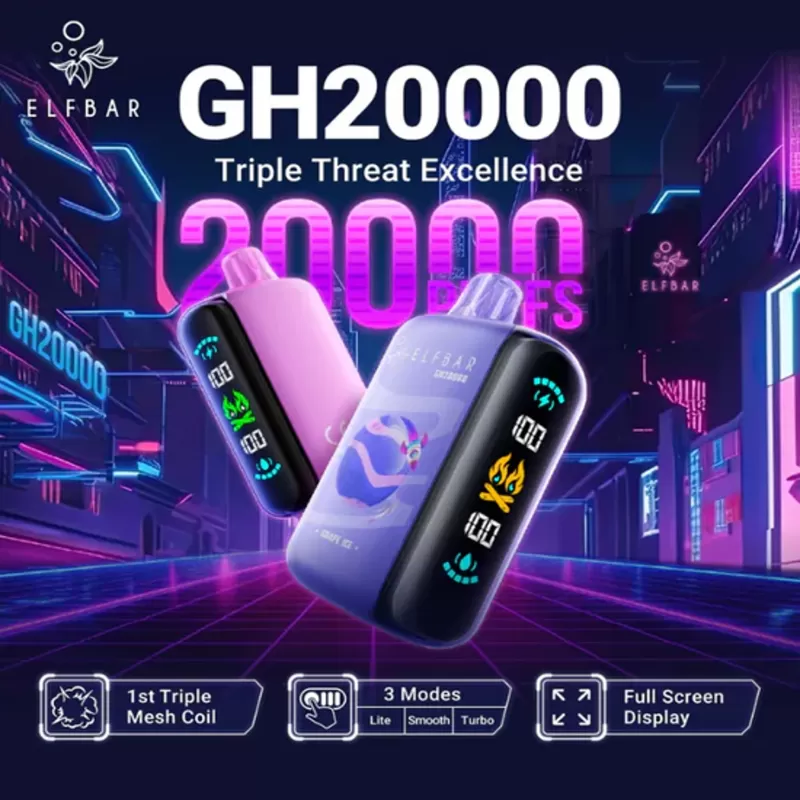 Elf Bar Gh20000 Disposable Vape