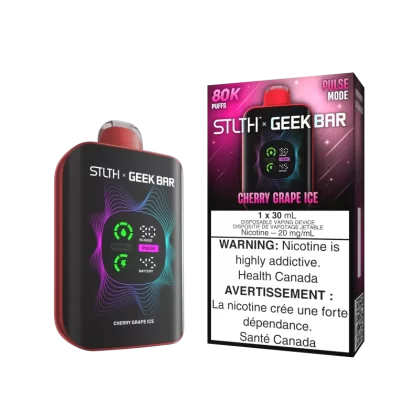 STLTH X GEEK BAR - Cherry Grape Ice