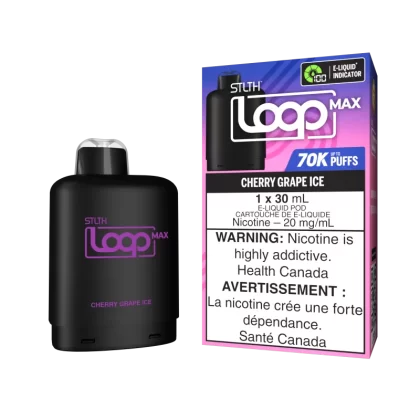 STLTH LOOP MAX POD PACK - Cherry Grape Ice