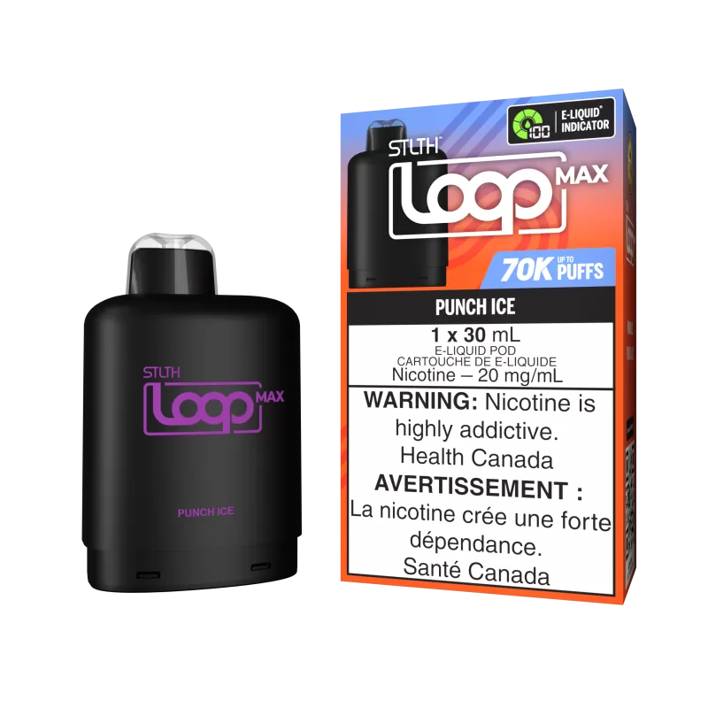 STLTH LOOP MAX POD PACK - Punch Ice