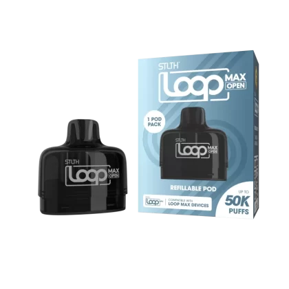 Stlth Loop Max Open POD Pack - Black