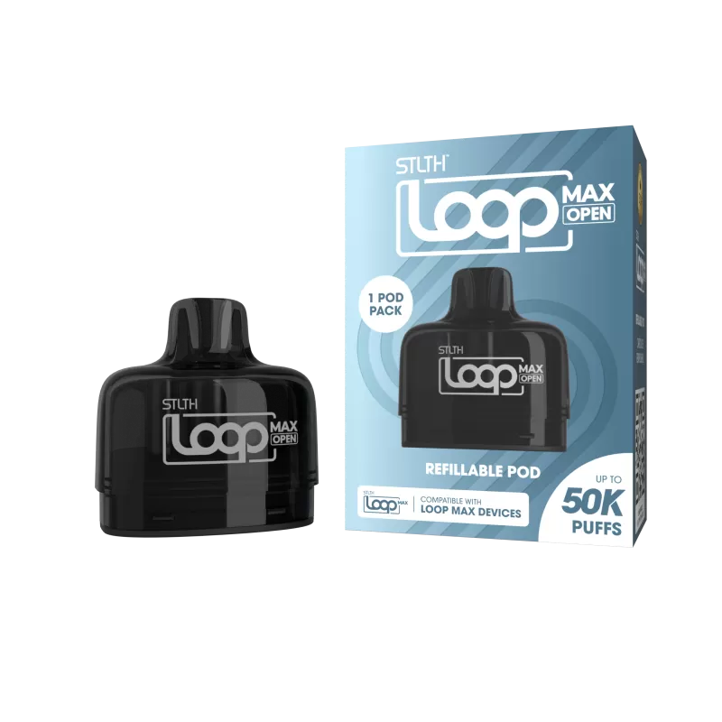 Stlth Loop Max Open POD Pack - Black