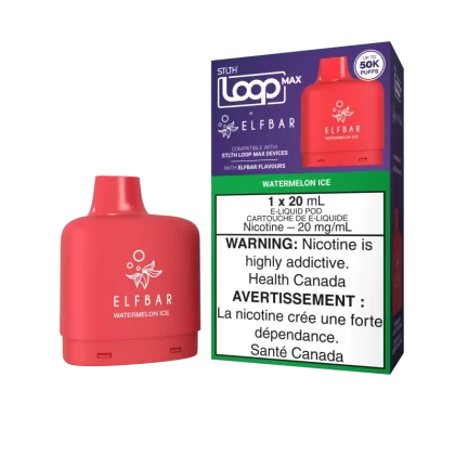 STLTH LOOP MAX X ELFBAR Pod Pack - Watermelon Ice