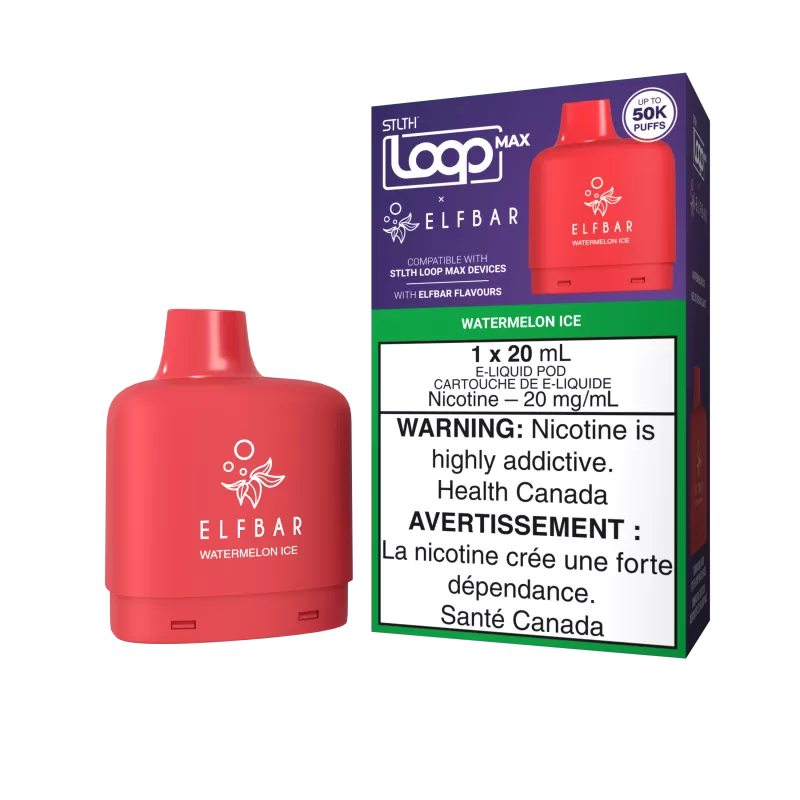 STLTH LOOP MAX X ELFBAR Pod Pack - Watermelon Ice