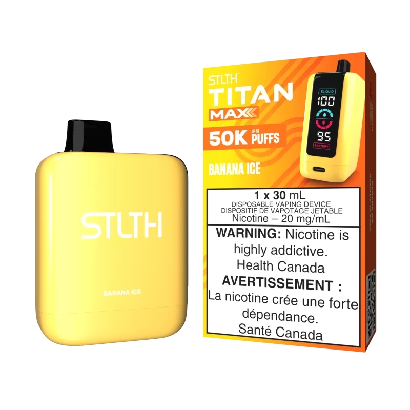 STLTH TITAN MAX - Banana Ice