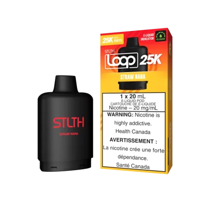STLTH LOOP 25K Pod Pack - Straw Nana