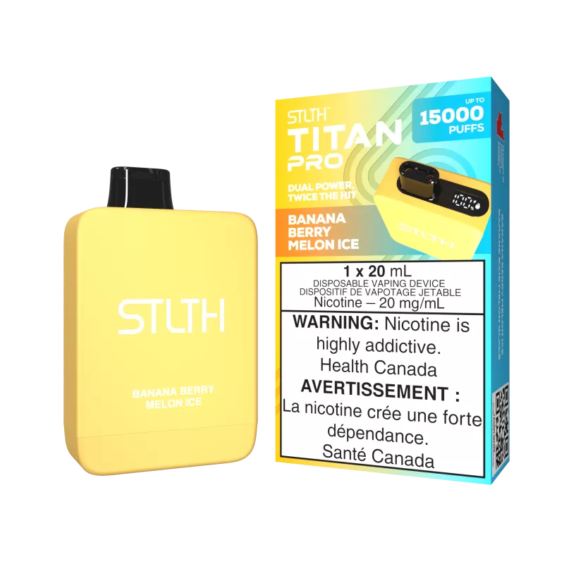 STLTH TITAN PRO - Banana Berry Melon Ice