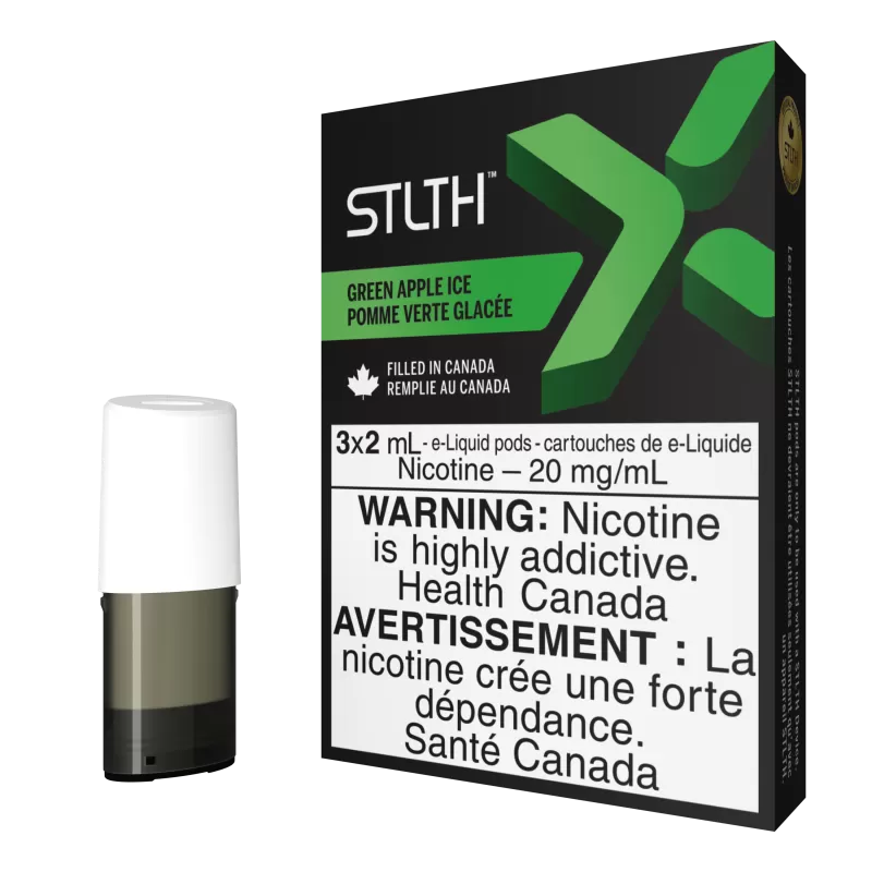 STLTH X Pod Pack - Green Apple Ice