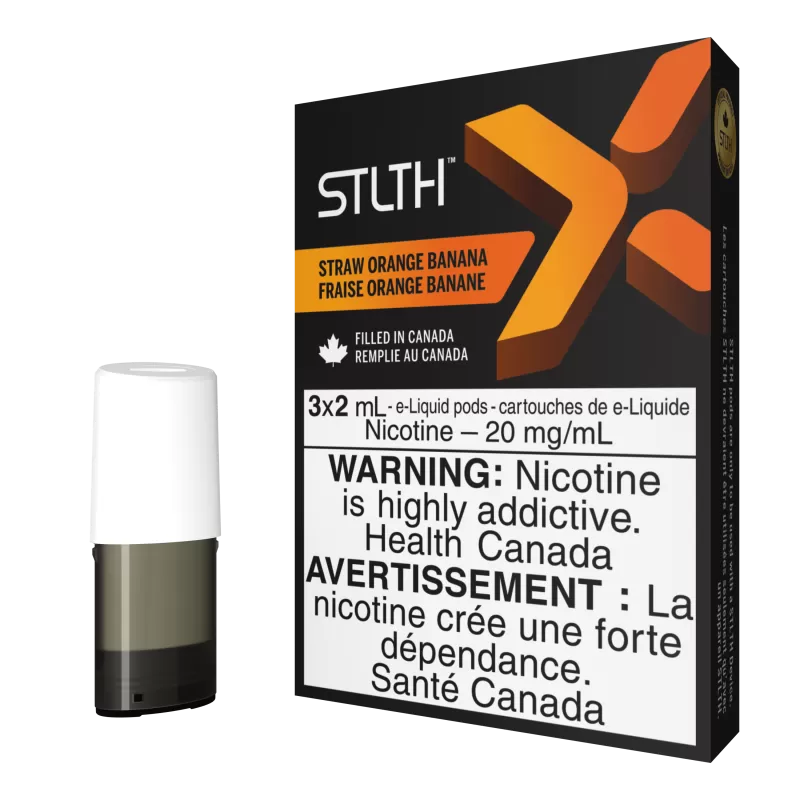 STLTH X Pod Pack - Straw Orange Banana