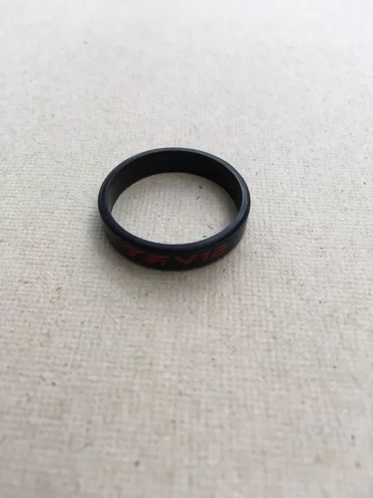 SMOK TFV12 Cloud Beast Black Rubber Cuff Band Glass Protector