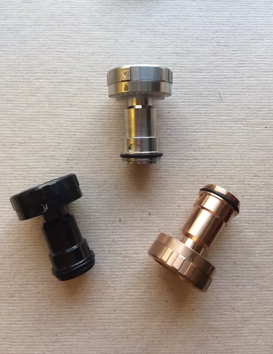 Aspire Triton Mini Upper Hardware Chimney Fill Holes