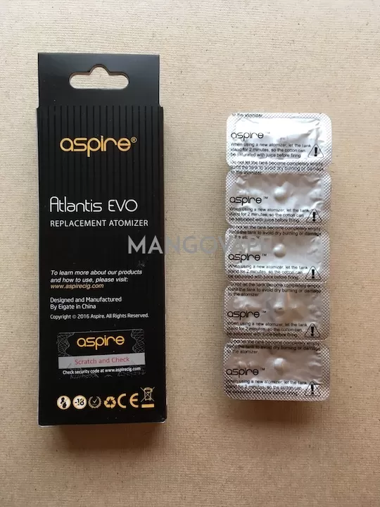 Aspire Atlantis Evo Atomizer Coils - Image 2