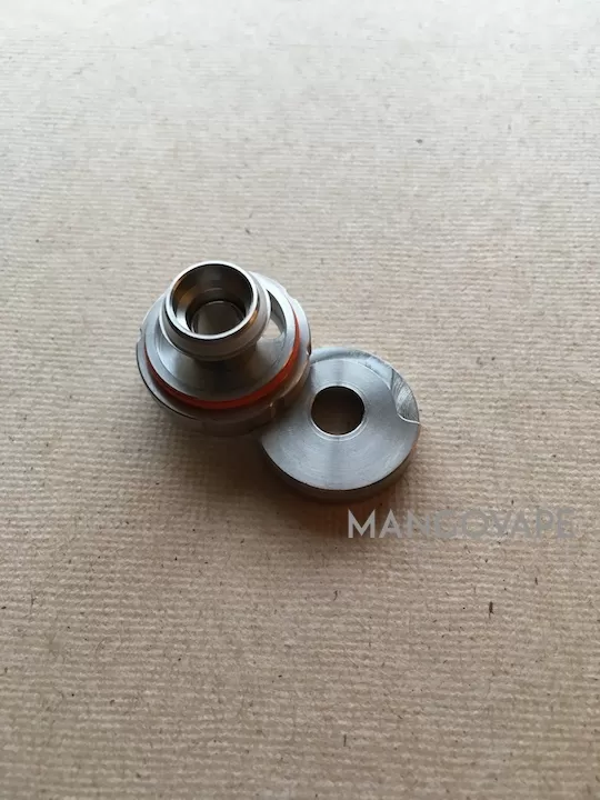 SMOK TFV8 Baby Beast Fill Cap Silver w O Ring Gasket - Image 2