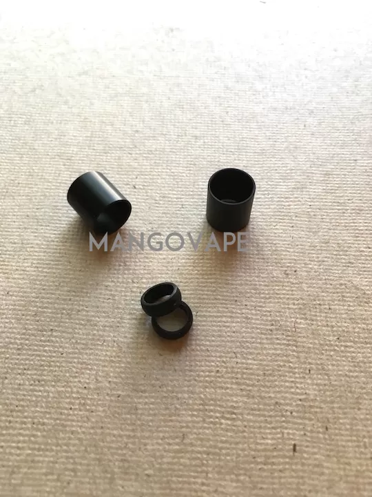 Aspire PockeX Black Delrin Drip Tips w O Rings - Image 2