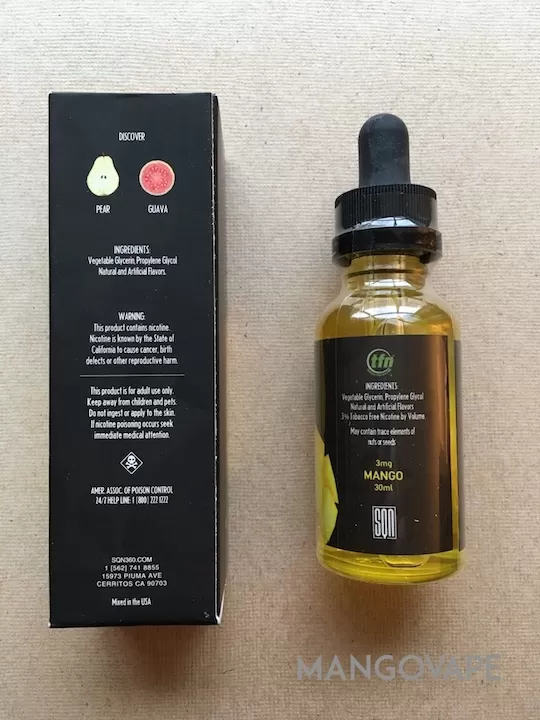 Mango by NKTR Vapor Liquids 30ml Bottle - Image 2
