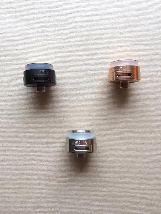 Aspire Cleito Base Airflow Valve Gold Black Silver