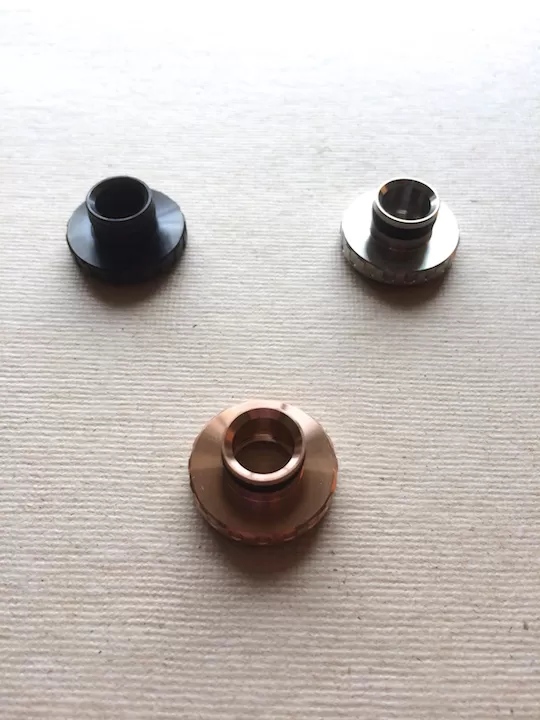 Aspire Cleito Fill Cap Piece Gold Silver Black