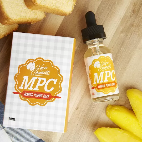 Mango Pound Cake by Vape Chemist 30ml Bottle E Liquid - Image 2