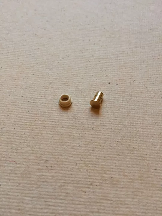 Aspire Sub Ohm Tank Gold Base Center Pin with Insulated Connector - Image 2