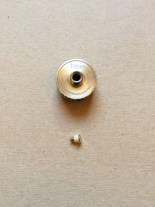 Aspire Sub Ohm Tank Gold Base Center Pin with Insulated Connector - Image 3