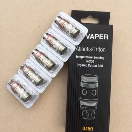 Aspire Atlantis Triton Ni-200 0.15ohm Atomizer Coils