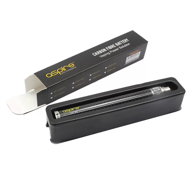 Aspire Black CF VV 1000mAh Battery for K1 Tank