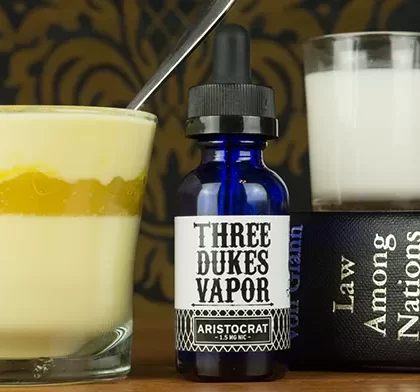 Three Dukes Vapor The Aristocrat Citrus Dessert Custard