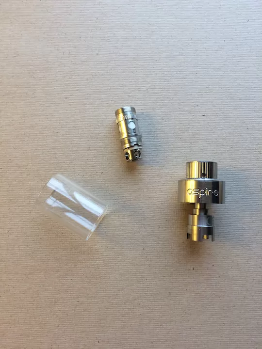 Aspire Atlantis V 2 Replacement 3ml Glass Upper Hardware & Coil