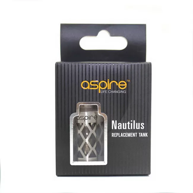 Aspire Nautilus 5ml Replacement Metal and Glass Hollowed-out Tank - Image 2