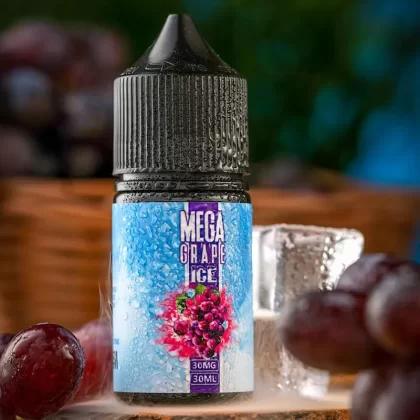 MEGA Grape Ice Salt 30ml – GRAND E-LIQUID