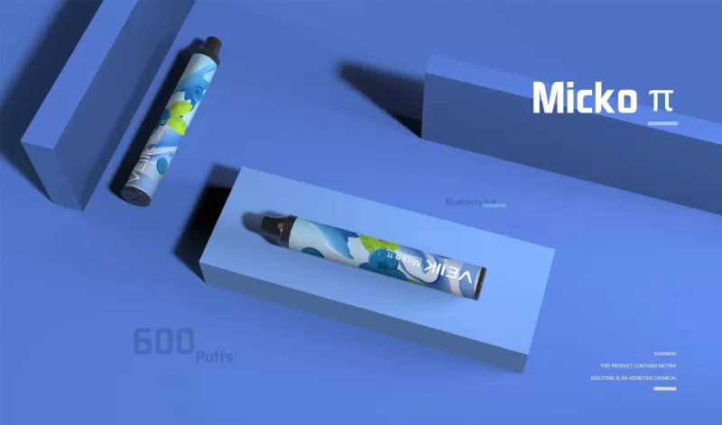 Veiik Micko TT Disposable 600 Puffs Cool Mint - Image 2