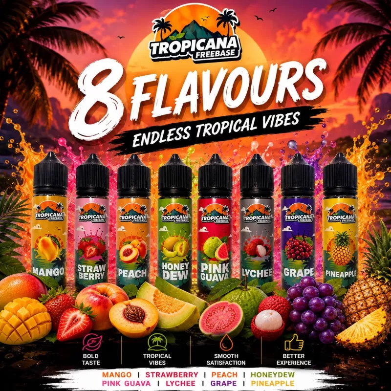 Tropicana Freebase 60ml Genuine Stock - Image 2