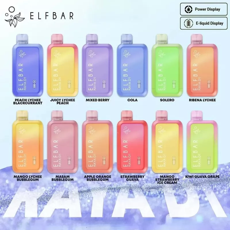 Elfbar Raya D1 13k Disposable Genuine Stock - Image 3