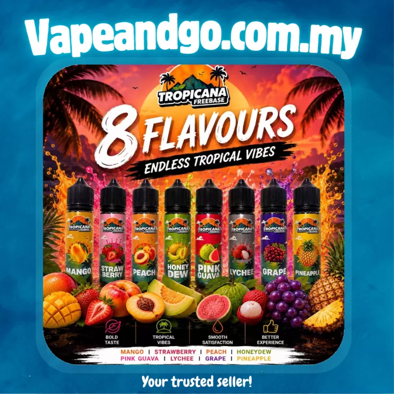 Tropicana Freebase 60ml Genuine Stock - Image 3