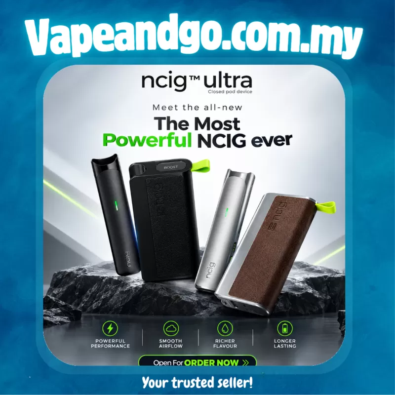 NCIG Ultra Starter Kit (Device & Pocket Charger) Genuine Stock