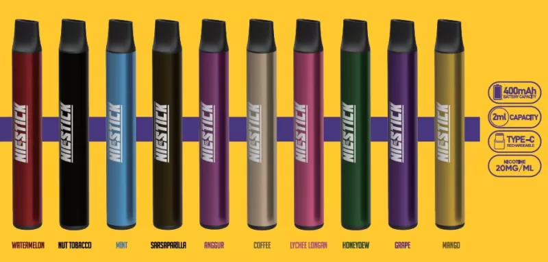 AKSO Nicstick 2ml Disposable Genuine Stock - Image 2