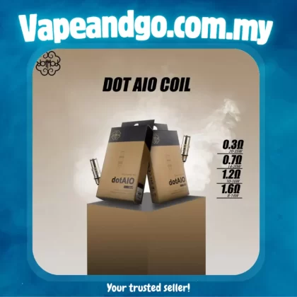 Dotmod V1 OCC 2 Pcs Pack By Dotmod 0.3 Ω / 0.7 Ω / 1.2 Ω Genuine Stock