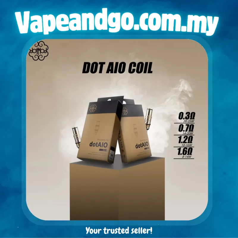 Dotmod V1 OCC 2 Pcs Pack By Dotmod 0.3 Ω / 0.7 Ω / 1.2 Ω Genuine Stock