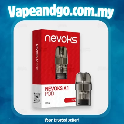 Nevoks A1 Pod 3ml Cartridge (3 Pcs Pack) – 0.4Ω | 0.6Ω | 0.8Ω