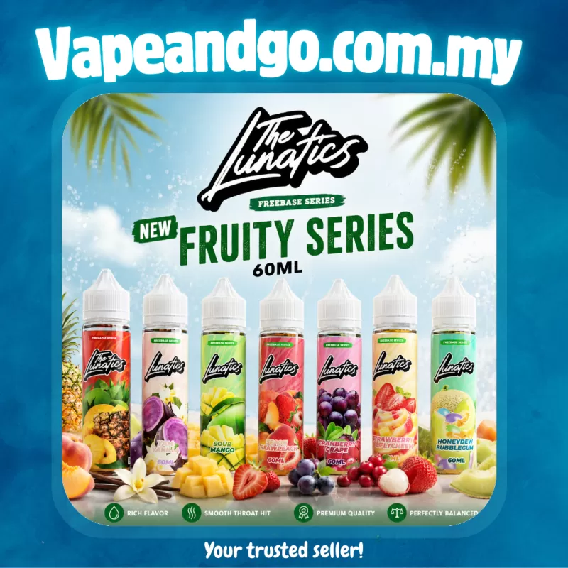 The Lunatics Freebase 60ml Series Genuine Stock
