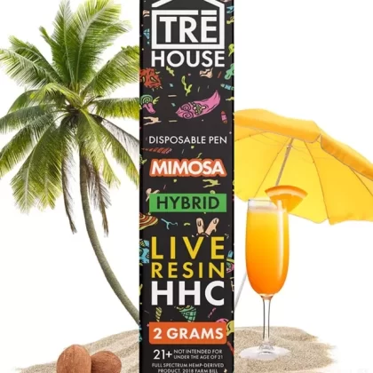 TRĒ House 2g Live Resin HHC Vape – Mimosa