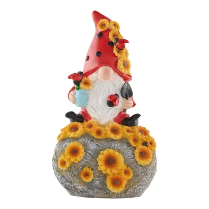 Resin Gnome Décor, 10-in.
