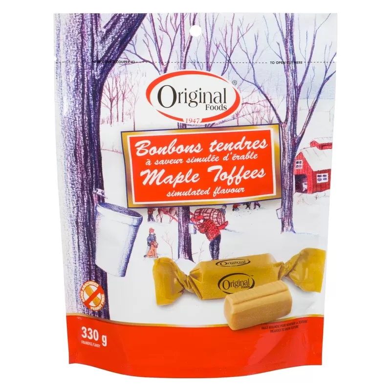 Caramel au beurre d’érable Original Foods – 330 g