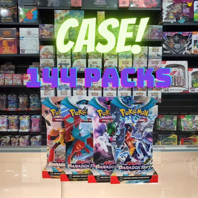 Pokémon TCG: Scarlet & Violet: Paradox Rift – Sleeved Booster Case