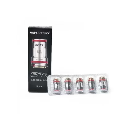 Vaporesso Verdampferköpfe GTI Mesh – 5er Pack