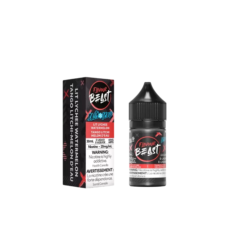 Flavour Beast 20mg sels glacés – Lit Litchi Pastèque