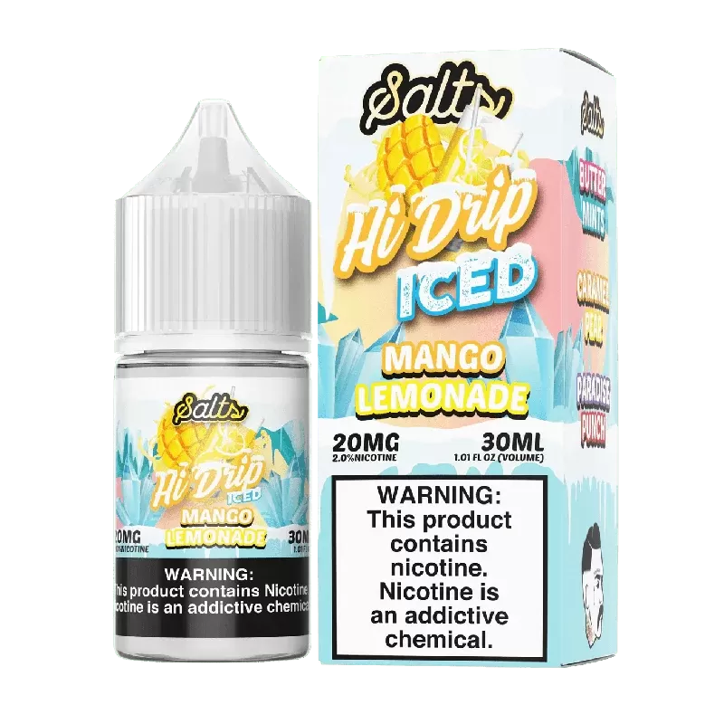 Mango Lemonade ICED SALT – Hi Drip – 30mL