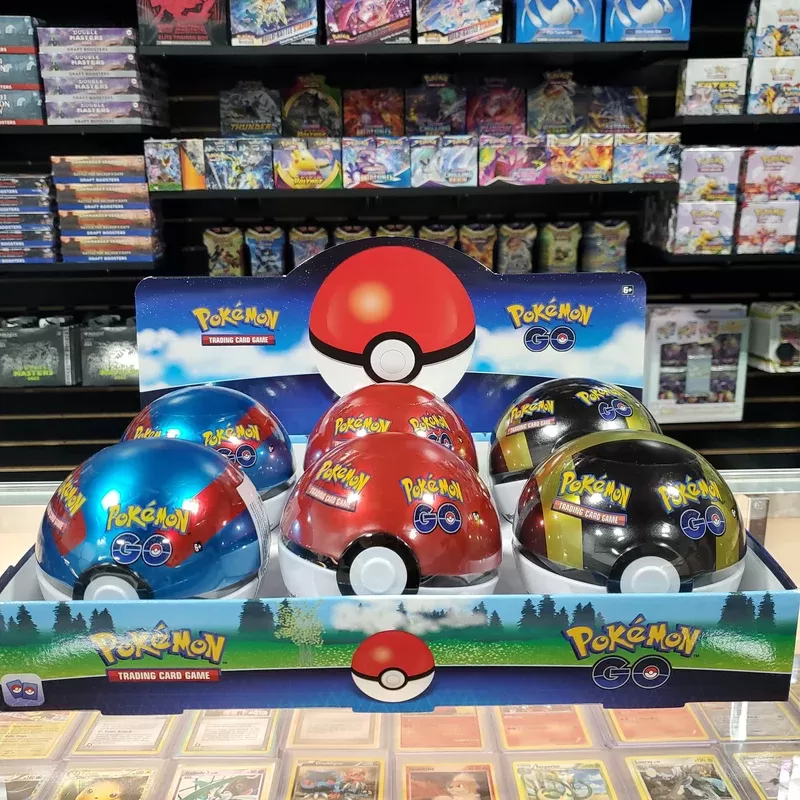 Pokémon TCG: Pokémon GO – Poke Ball Tin Display