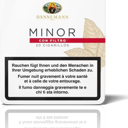 Dannemann Minor mit Filter 20 Stück