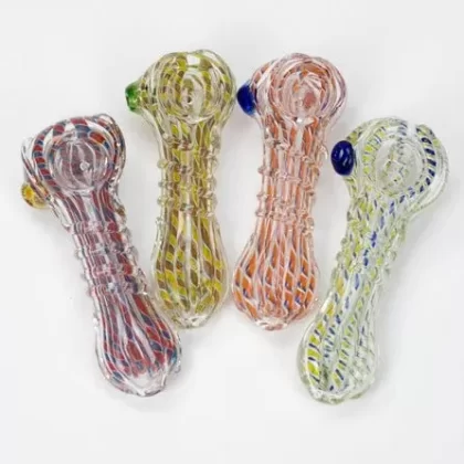 Pipe à main en verre souple – 4,5″